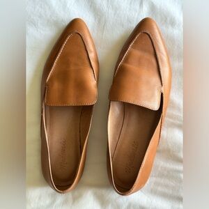 Madewell Frances Skimmer Loafer English Saddle Size 10
